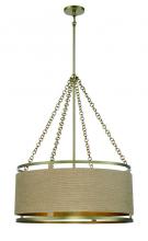 Minka-Lavery 3866-695 - WINDWARD PASSAGE - 6 LIGHT PENDANT