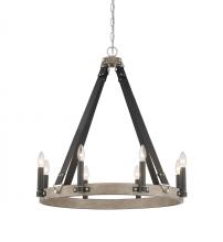 Minka-Lavery 3878-693 - RAWSON RIDGE - 8 LIGHT CHANDELIER