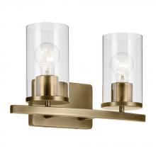 Kichler 45496NBRCLR - Bath 2Lt