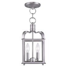 Livex Lighting 4312-91 - 2 Light BN Chain Hang/Ceiling Mount