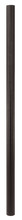 Livex Lighting 7708-07 - Bronze Outdoor Cast Aluminum Fluted Post