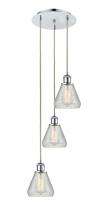 Innovations Lighting 113B-3P-PC-G275 - Conesus - 3 Light - 13 inch - Polished Chrome - Cord Hung - Multi Pendant