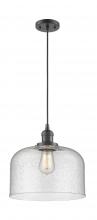 Innovations Lighting 201C-OB-G74-L - Bell - 1 Light - 12 inch - Oil Rubbed Bronze - Cord hung - Mini Pendant