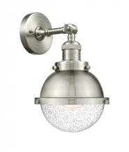 Innovations Lighting 203-SN-HFS-64-SN - Hampden - 1 Light - 7 inch - Brushed Satin Nickel - Adjustable Sconce