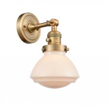 Innovations Lighting 203SW-BB-G321-LED - Olean - 1 Light - 7 inch - Brushed Brass - Sconce