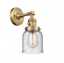 Innovations Lighting 203SW-BB-G54 - Bell - 1 Light - 5 inch - Brushed Brass - Sconce