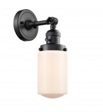 Innovations Lighting 203SW-BK-G311-LED - Dover - 1 Light - 5 inch - Matte Black - Sconce