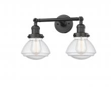 Innovations Lighting 208-OB-G324 - Olean - 2 Light - 17 inch - Oil Rubbed Bronze - Adjustable Bath Vanity Light
