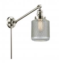 Innovations Lighting 237-PN-G262 - Stanton - 1 Light - 6 inch - Polished Nickel -Adjustable Swing Arm