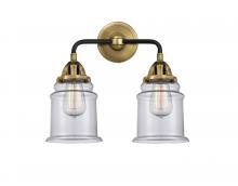 Innovations Lighting 288-2W-BAB-G182 - Canton - 2 Light - 14 inch - Black Antique Brass - Bath Vanity Light