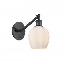 Innovations Lighting 317-1W-BK-G461-6 - Norfolk - 1 Light - 6 inch - Matte Black - Adjustable Sconce