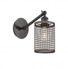 Innovations Lighting 317-1W-OB-M18-OB - Nestbrook - 1 Light - 5 inch - Oil Rubbed Bronze - Adjustable Sconce