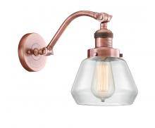 Innovations Lighting 515-1W-AC-G172 - Fulton - 1 Light - 7 inch - Antique Copper - Sconce