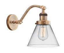 Innovations Lighting 515-1W-BB-G42 - Cone - 1 Light - 8 inch - Brushed Brass - Sconce
