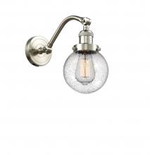 Innovations Lighting 515-1W-SN-G204-6 - Beacon - 1 Light - 6 inch - Brushed Satin Nickel - Adjustable Sconce