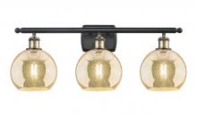 Innovations Lighting 516-3W-BAB-G128-8 - Athens - 3 Light - 28 inch - Black Antique Brass - Bath Vanity Light