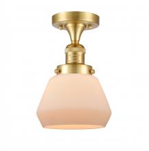 Innovations Lighting 517-1CH-SG-G171 - Fulton - 1 Light - 7 inch - Satin Gold - Semi-Flush Mount