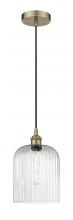 Innovations Lighting 616-1P-AB-G559-8SDY - Bridal Veil - 1 Light - 5 inch - Antique Brass - Cord hung - Mini Pendant