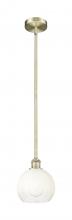 Innovations Lighting 616-1S-AB-G483-8OP - Brookhaven Globe - 1 Light - 8 inch - Antique Brass - Stem hung - Mini Pendant