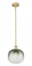 Innovations Lighting 616-1S-BB-G481-10SL - Brookhaven Sphere - 1 Light - 11 inch - Brushed Brass - Stem hung - Mini Pendant