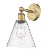 Innovations Lighting 616-1W-BB-GBC-84 - Berkshire - 1 Light - 8 inch - Brushed Brass - Sconce