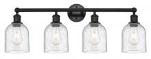 Innovations Lighting 616-4W-BK-G558-6SDY - Bella - 4 Light - 33 inch - Matte Black - Bath Vanity Light