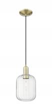 Innovations Lighting 716-1P-AB-G460-7CL - Preston - 1 Light - 6 inch - Antique Brass - Cord hung - Mini Pendant