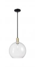 Innovations Lighting 716-1S-BAB-G122-12 - Athens - 1 Light - 12 inch - Black Antique Brass - Stem hung - Mini Pendant