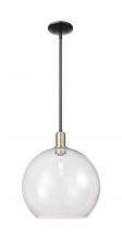 Innovations Lighting 716-1S-BAB-G122-14 - Athens - 1 Light - 14 inch - Black Antique Brass - Stem hung - Mini Pendant