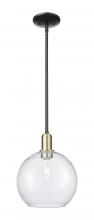 Innovations Lighting 716-1S-BAB-G124-10 - Athens - 1 Light - 10 inch - Black Antique Brass - Stem hung - Mini Pendant