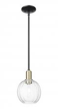 Innovations Lighting 716-1S-BAB-G458-7CL - Preston - 1 Light - 6 inch - Black Antique Brass - Mini Pendant