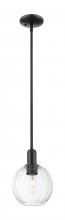 Innovations Lighting 716-1S-BK-G458-7CL - Preston - 1 Light - 6 inch - Matte Black - Mini Pendant