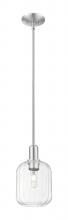 Innovations Lighting 716-1S-SN-G460-7CL - Preston - 1 Light - 6 inch - Brushed Satin Nickel - Mini Pendant