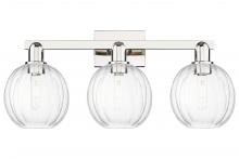 Innovations Lighting 716-3W-PN-G458-7CL - Preston - 3 Light - 26 inch - Polished Nickel - Bath Vanity Light