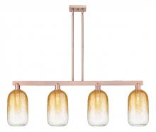 Innovations Lighting 716-4I-AC-G482-7AM - Brookhaven Cloche - 4 Light - 48 inch - Antique Copper - Cord hung - Island Light