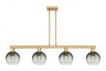 Innovations Lighting 716-4I-BB-G483-8SL - Brookhaven Globe - 4 Light - 48 inch - Brushed Brass - Cord hung - Island Light