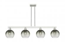 Innovations Lighting 716-4I-SN-G483-8SL - Brookhaven Globe - 4 Light - 48 inch - Brushed Satin Nickel - Cord hung - Island Light