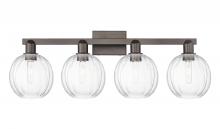 Innovations Lighting 716-4W-OB-G458-7CL - Preston - 4 Light - 36 inch - Oil Rubbed Bronze - Bath Vanity Light