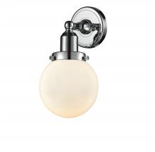 Innovations Lighting 900H-1W-PC-G201-6 - Beacon - 1 Light - 6 inch - Polished Chrome - Sconce