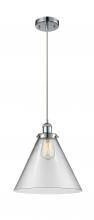 Innovations Lighting 916-1P-PC-G42-L - Cone - 1 Light - 12 inch - Polished Chrome - Cord hung - Mini Pendant