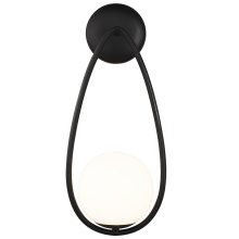 Visual Comfort & Co. Studio Collection AEW1011MBK - Galassia One Light Sconce